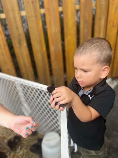 Child at Little Heaven Daycare